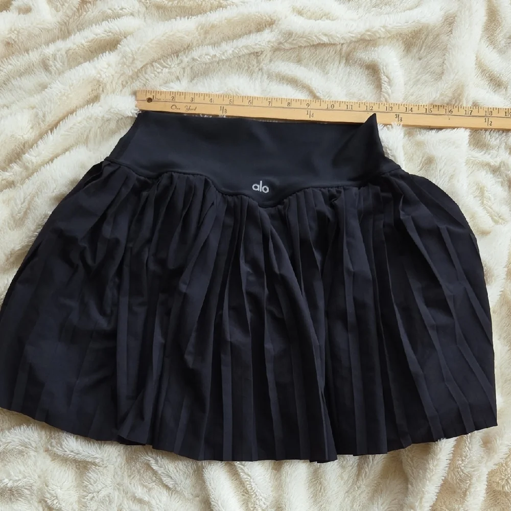 ALO Yoga Black Mini Skirt
